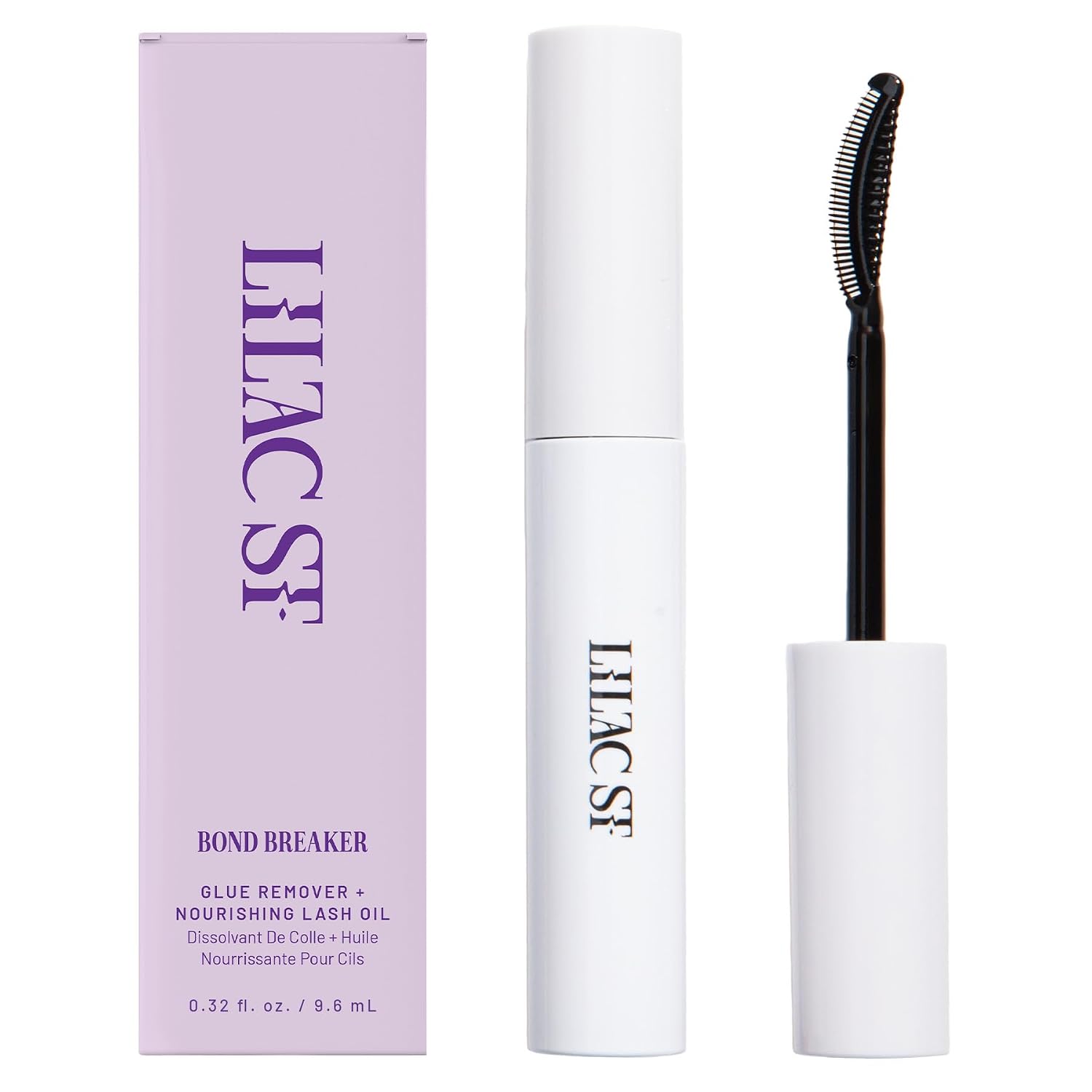 Bond Breaker Lash Remover - Gentle Eyelash Glue Remover - Remove Lash Glue from Segments - Collagen Extract & Nourishing Oils - Waterproof - Cruelty Free, Vegan, Women Founded - 0.32 fl oz